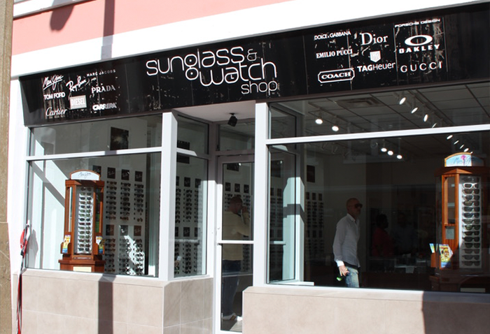 Bermuda jewelry store Astwood Dickinson sunglass watch shop